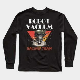 Robot Vacuum Racing Team Long Sleeve T-Shirt